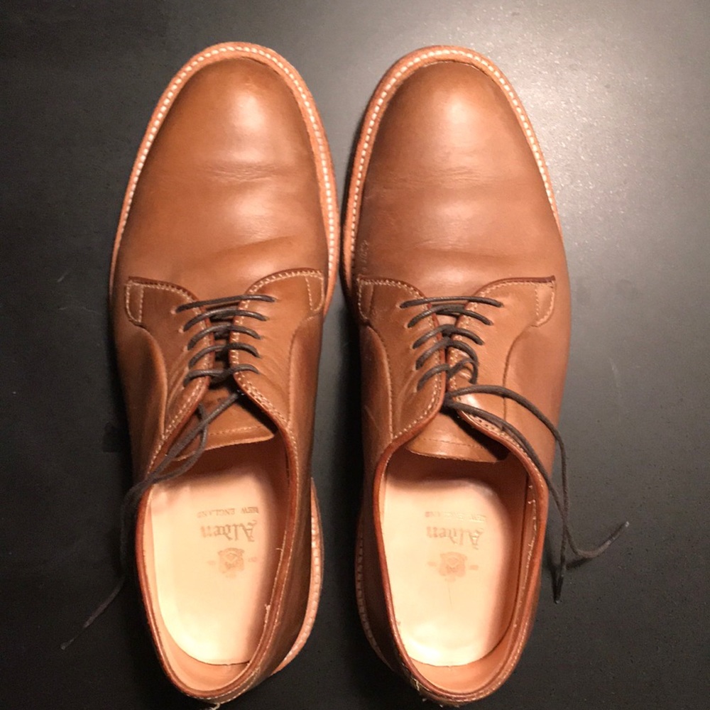 Alden Plain Toe Blucher